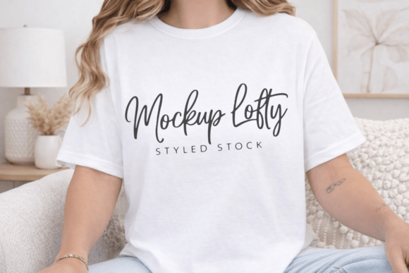 Download Gildan 5000 White Tshirt Mockup - White Collection